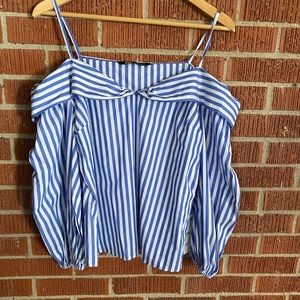 Zara-off the shoulder top